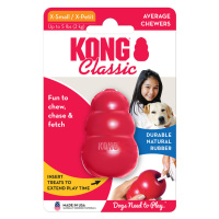 KONG Classic guma červená - výhodná sada: 2 x velikost XS