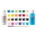 Marabu CREABOX Sada akrylových barev Mini, 27dílná (třpytivé)