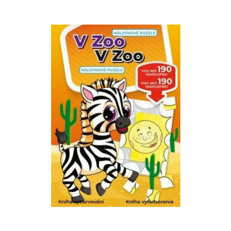 V zoo - nálepkové puzzle / V zoo - Nálepkové puzzle Svojtka&Co.