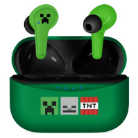 OTL Technologies Minecraft Icons TWS Earpods Zelená