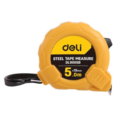 Deli Tools svinovací metr EDL9005B, 5 m/19 mm (žlutý)