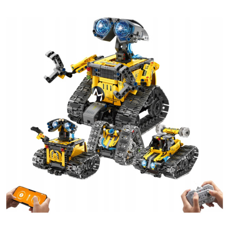 Robot Stavební Kostky Na Dálkové Ovládání 4W1, 672 Bloky