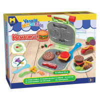 Mac Toys Veselá modelína burger 4x56g