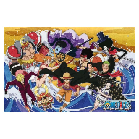 Plakát, Obraz - One Piece - The Crew in Wano Country, (91.5 x 61 cm) GB Eye
