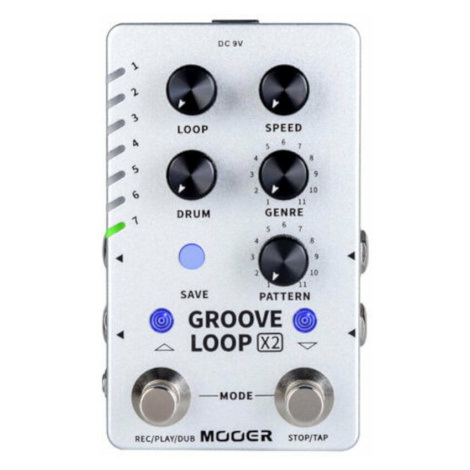 MOOER Groove Loop X2 Kytarový efekt