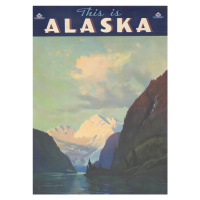 Ilustrace Alaska, Andreas Magnusson, 30 × 40 cm