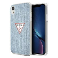 Kryt Guess GUHCI61PCUJULLB iPhone Xr light blue hardcase Jeans Collection (GUHCI61PCUJULLB)