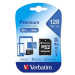 Verbatim MicroSDXC 128GB Premium + SD adaptér