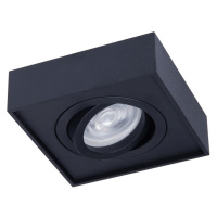 Podhledové bodové svítidlo NUSA 1xGU5,3-MR16/50W/12V hranatý černá