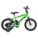 ACRA Dětské kolo Dino Bikes zelené chlapecké 16&quot; balanční kolečka