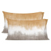 Bavlněné povlaky na polštáře v sadě 2 ks 50x75 cm Tie dye – Blanc