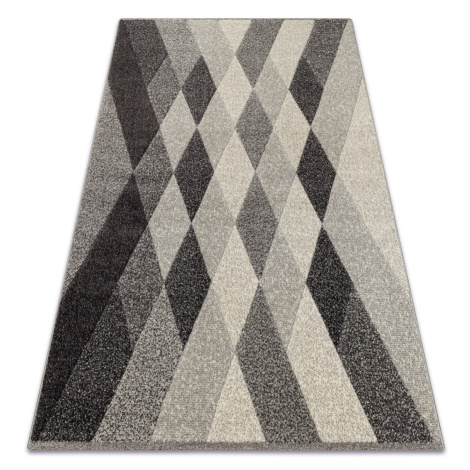 Dywany Lusczow Kusový koberec FEEL DIAMANT šedý
