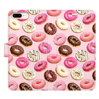 iSaprio flip pouzdro Donuts Pattern 03 pro iPhone 7 Plus