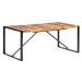 Jídelní stůl 180x90x75 cm masivní dřevo sheeshamový povrch 321542