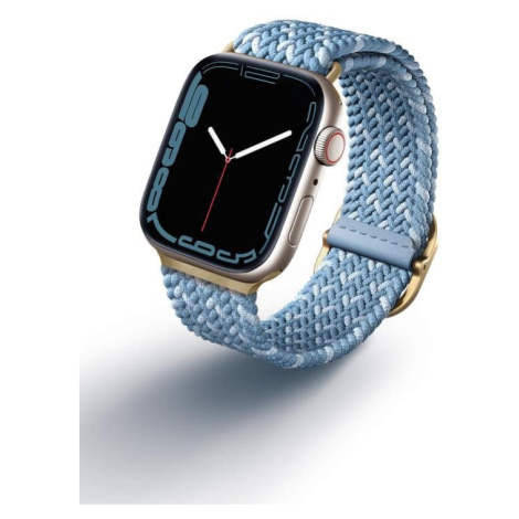 Uniq Aspen Designer Edition řemínek pro Apple Watch 38/40/41mm modrý