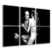 Největší mafiáni na plátně Sopranos - Tony Soprano s nahou ženou