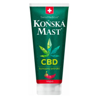 SWISSMEDICUS Koňská mast s CBD hřejivá 200 ml