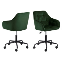 Dkton Kancelářská židle Alarik zelená