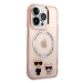 Karl Lagerfeld KLHMP14XHKCP hard silikonové pouzdro iPhone 14 PRO MAX 6.7" pink Karl & Choupette