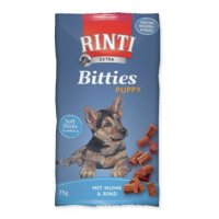 Rinti Dog Extra Bits Puppy pochoutka kuře hovězí 75g