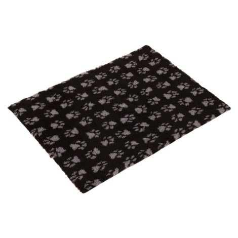 Vetbed® Isobed SL deka pro psy Paw, černo/šedá - D 75 x Š 50 cm