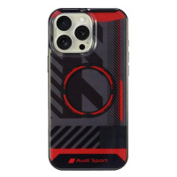 Pouzdro Pro Iphone 16 Pro Max 6.9 Audi IML Sport Magsafe Černé Case Zadní Kryt