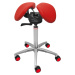 Barevná kolečka pro sedlové židle Salli Soft Standard Castor Barva: červená