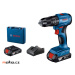 BOSCH GSB 185-LI příklepová aku vrtačka 2x2Ah LiIon Professional 06019K3100