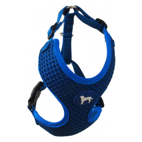 Postroj Active Dog Mellow L tm. modrý 2x45-65cm