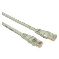 Síťový datový kabel Solarix C5E-155GY-3MB CAT5E UTP 3m (patchkabel)