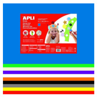 APLI pěnovka 400 x 600 mm - mix barev 10 ks