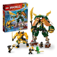 Stavebnice Lego Ninjago - Lloyd, Arin a jejich tým nindža robotů