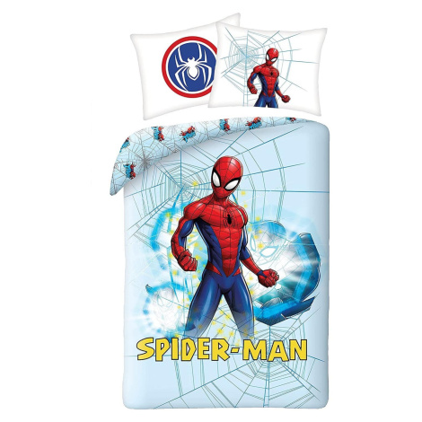 Halantex Bavlněné povlečení 140x200 + 70x90 cm - Spider-man Winter