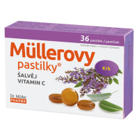 Dr. Müller Pastilky se šalvějí a vitamínem C 36 ks