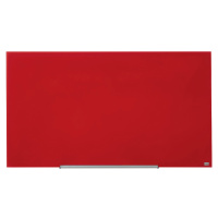 nobo Skleněná bílá tabule WIDESCREEN, 57'' - š x v 1264 x 711 mm, červená