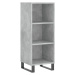 vidaXL Skříň highboard betonově šedá 34,5x34x180 cm kompozitní dřevo