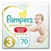 Pampers Premium Care Pants vel. 3 dětské plenkové kalhotky 70 ks