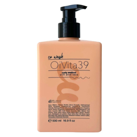 OiVita39 Co Wash - šetrně čistící kondicionér pro kudrnaté vlasy, 500 ml