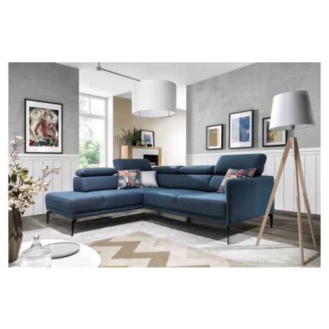 Sedací souprava Sidolo 1 Provedení: Levá varianta, Nožičky: Černé, látka: Perfect Harmony 99