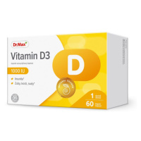 Dr. Max Vitamin D3 1000 I.U. 60 kapslí