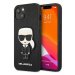 Zadní Kryt Karl Lagerfeld pro Apple iPhone 13 Mini Saffiano Ikonik Karl`s černá