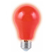 HEITRONIC LED žárovka A60 červená E27 4W 17042