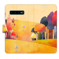 iSaprio flip pouzdro Autumn Forest pro Samsung Galaxy S10