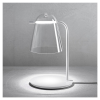 Prandina Prandina Sino T3 LED stolní lampa čirá/bílá matná