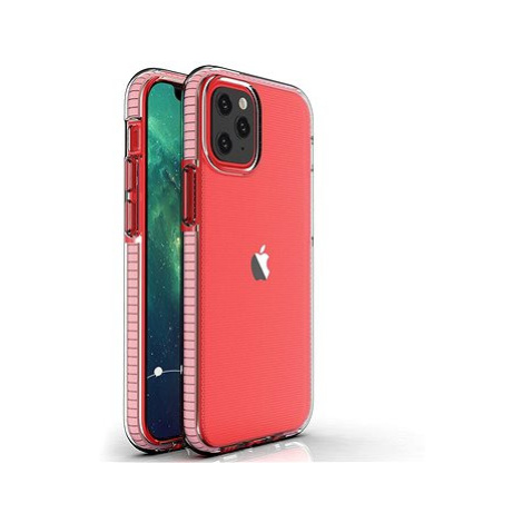 Spring Case silikonový kryt na iPhone 12 mini, svetloružový