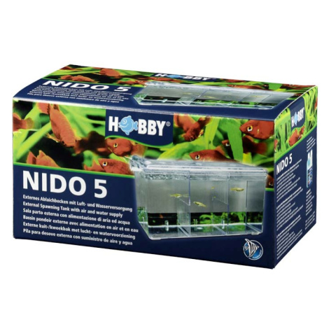 Hobby nádržka pro tření ryb Nido 5, 26 × 14 × 13 cm Hobby Aquaristik