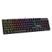 Mechanická herní klávesnice C-TECH Morpheus (GKB-11), casual gaming, CZ/SK, červené spínače, RGB