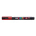 POSCA akrylový popisovač - červený 0,9 - 1,3 mm OFFICE LINE spol. s r.o.