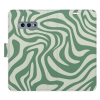 iSaprio Flip pouzdro Zebra Green 02 pro Samsung Galaxy S10e