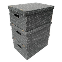 Sada úložných krabic COMPACTOR 32x45,5x22cm RAN5959